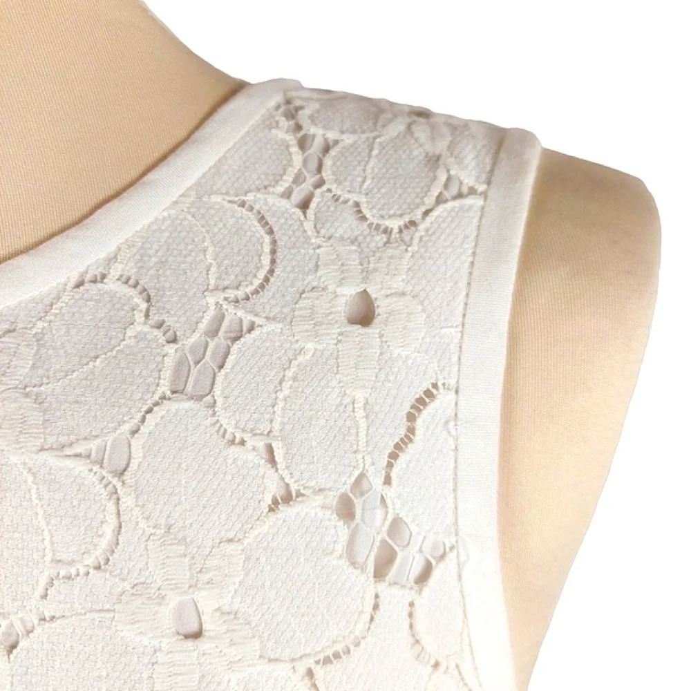 Dv Dolce Vita White Floral Off White Shift Dress - Picture 6 of 12
